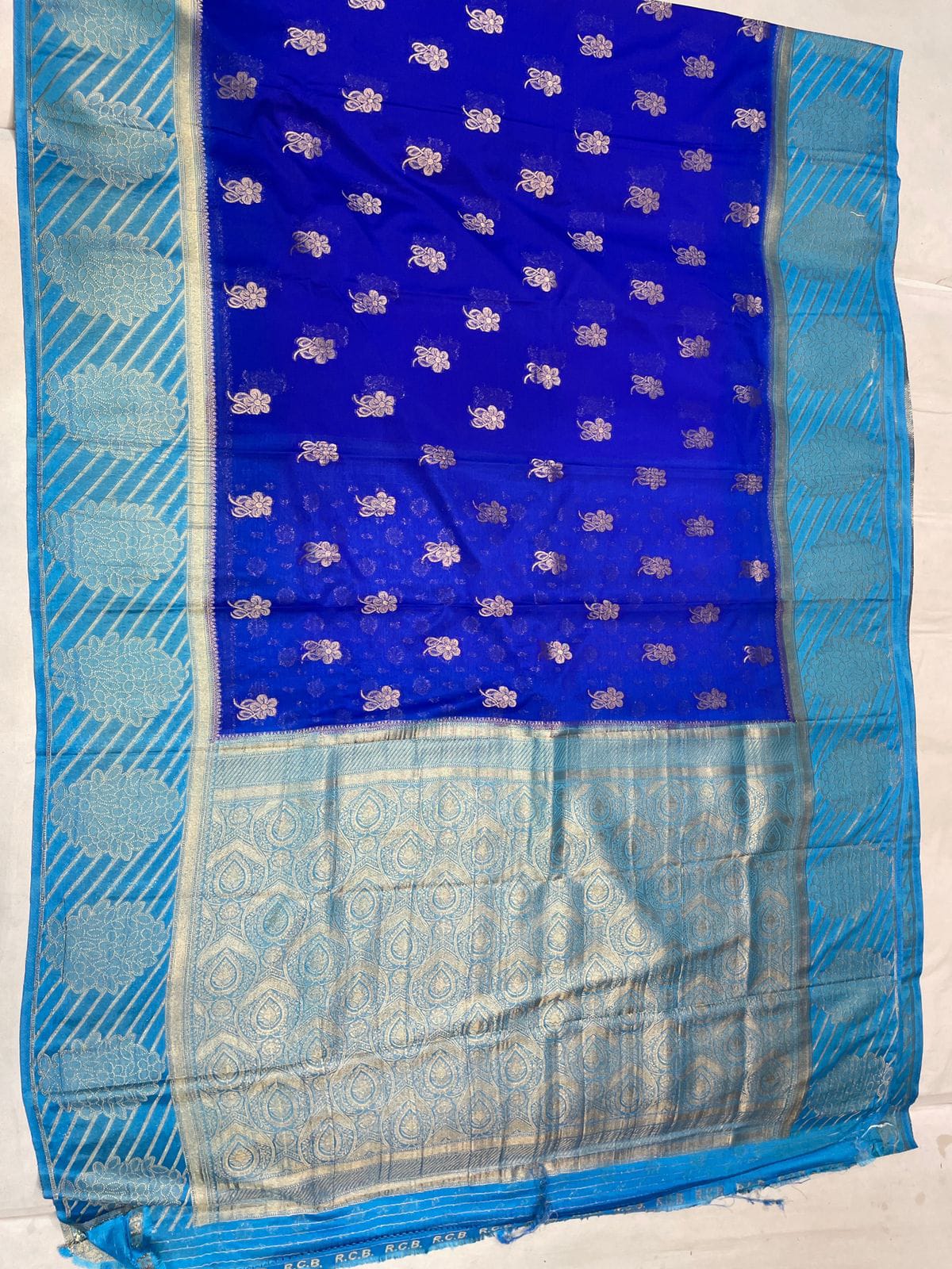 Viscose silk saree